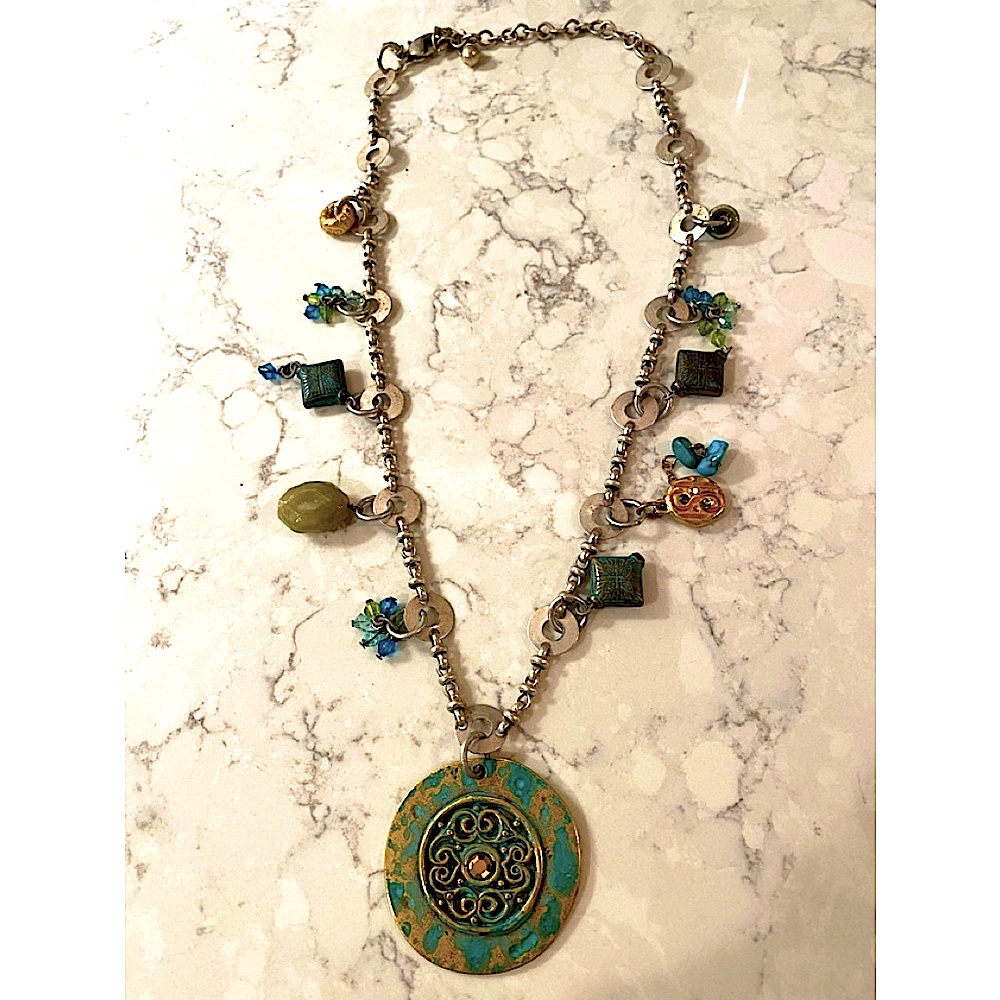 Vintage necklace. Approximately 18 inches.